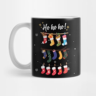 Christmas Sock collection Santa Mug